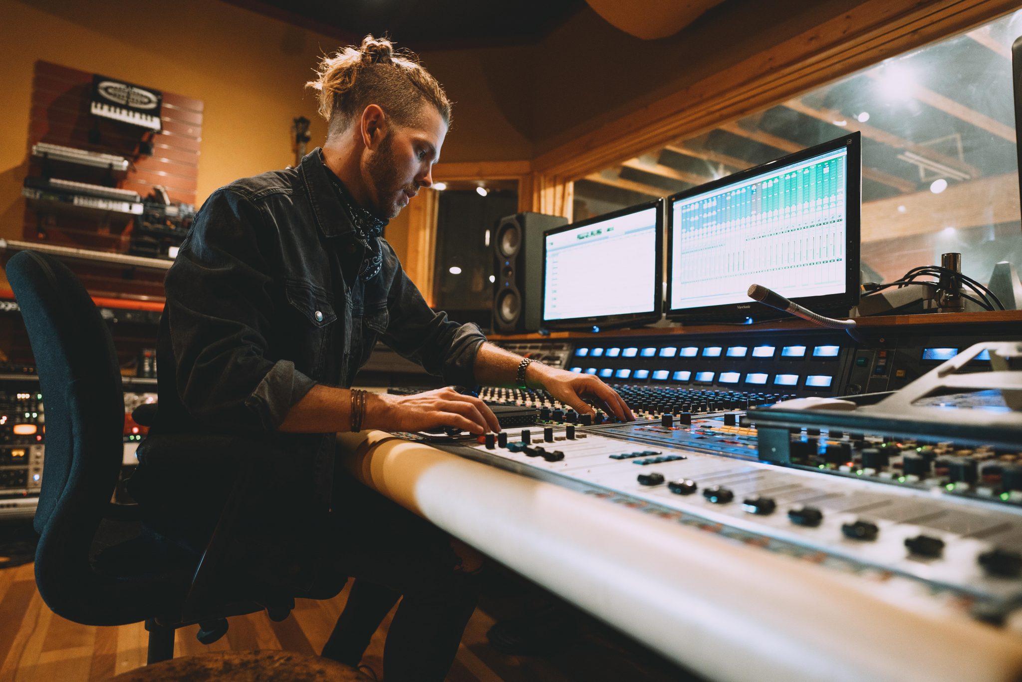 Adorama Music: The Journey, in the studio