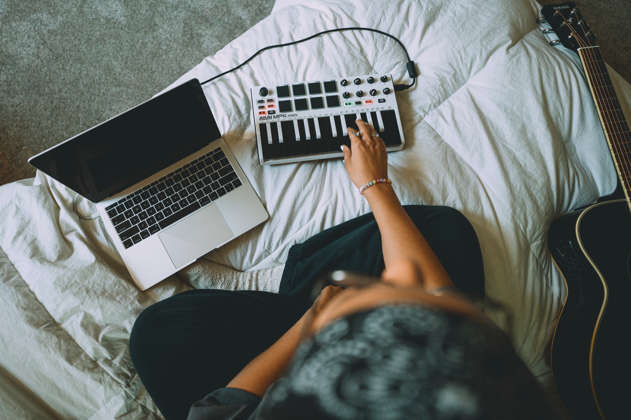 Adorama Music: The Journey, in the studio