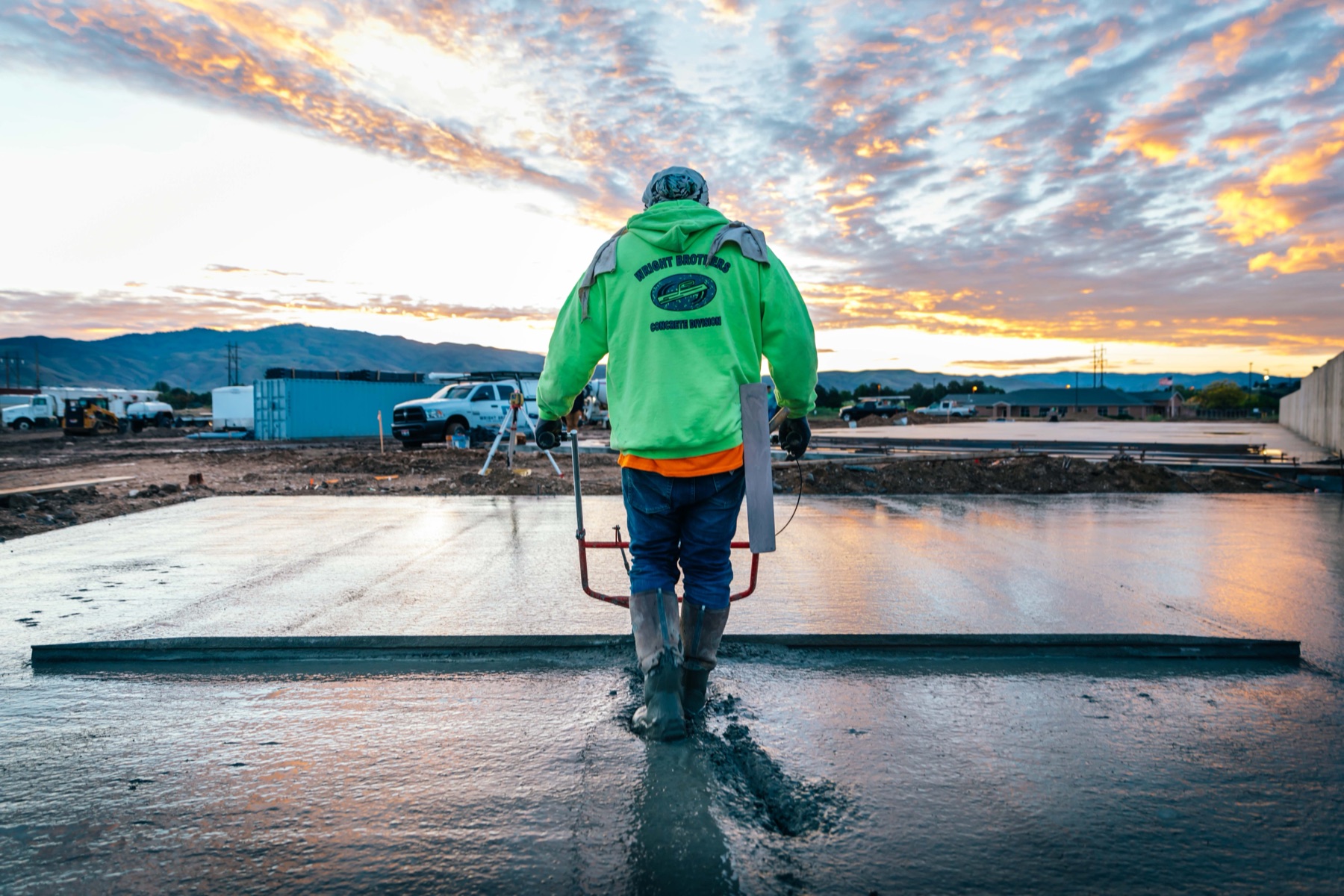 Blue Cross of Idaho campaign: The site at last light