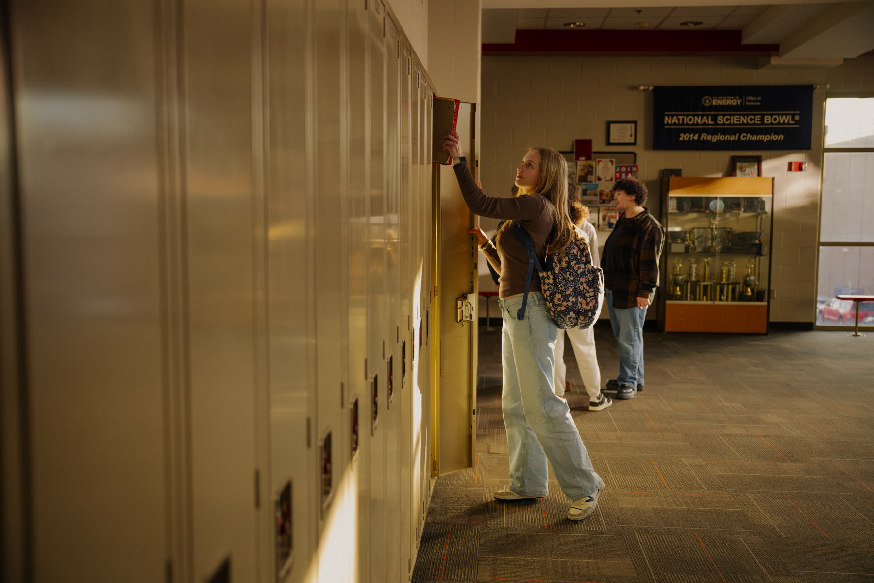 Boise Schools Good Neighbors stills: The locker bank