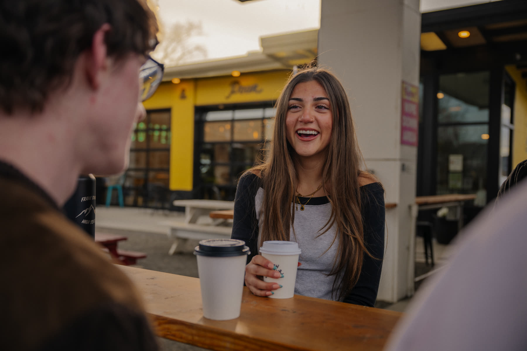 Boise Schools Good Neighbors stills: Coffee after class