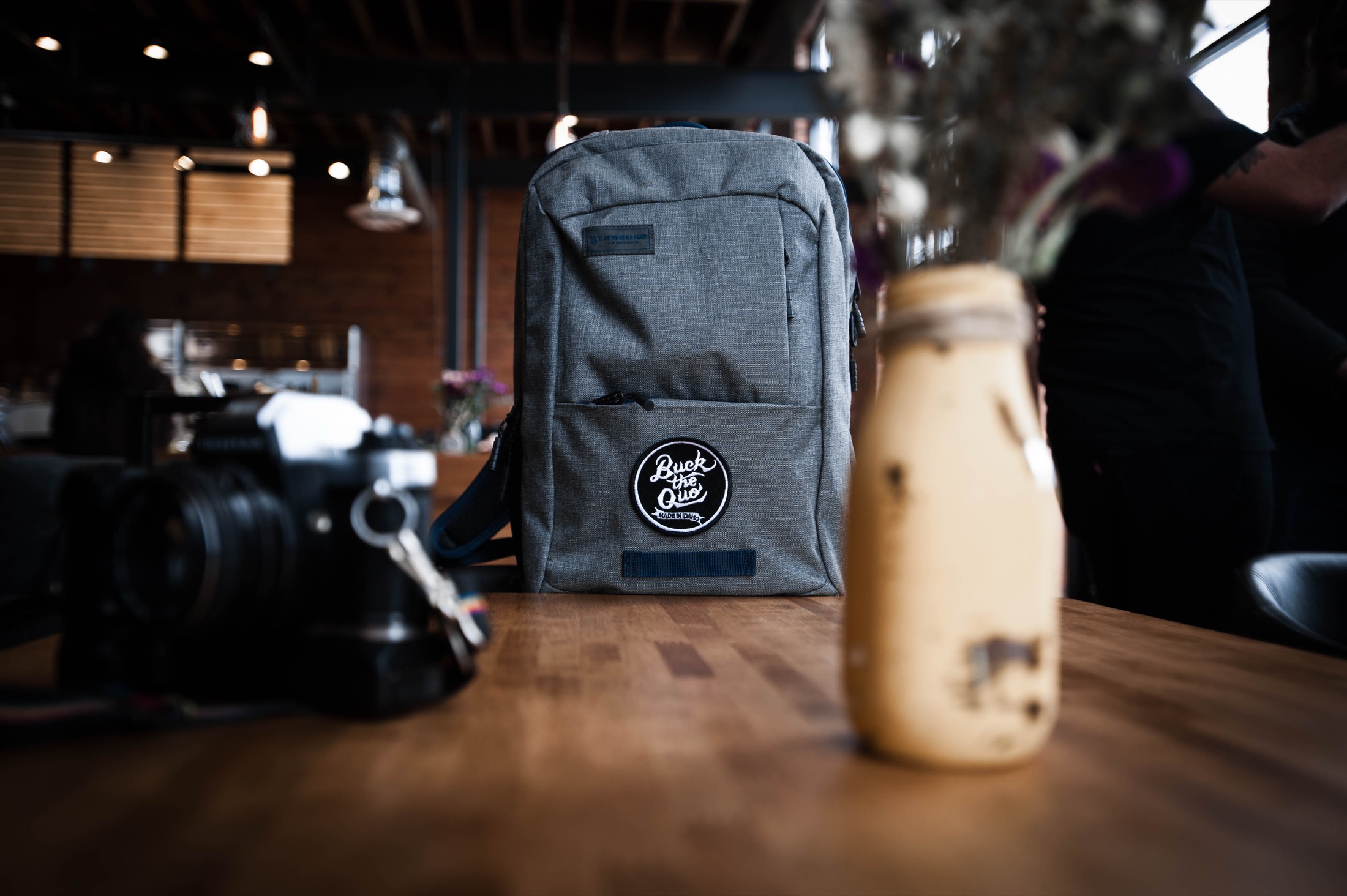 Buck the Quo: The pack · Merch that traveled