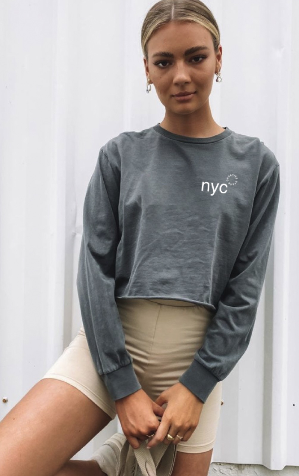 Apparel design: Creative Space · Crewneck