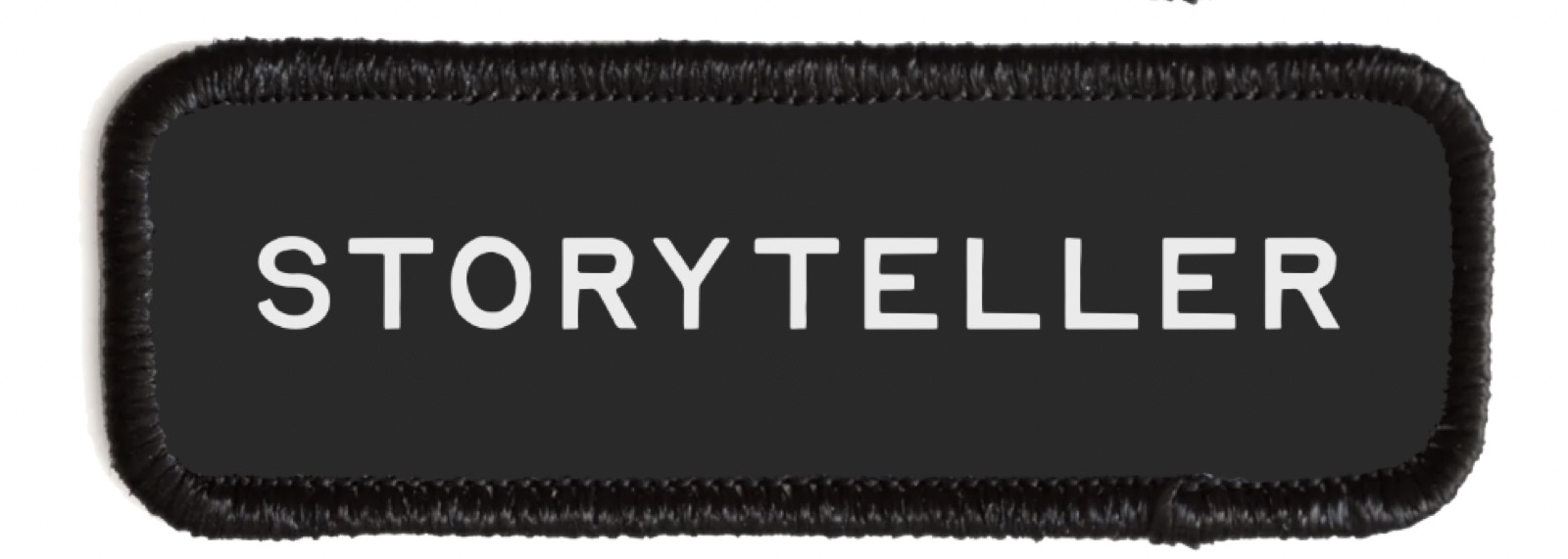 Apparel design: Patch · Storyteller