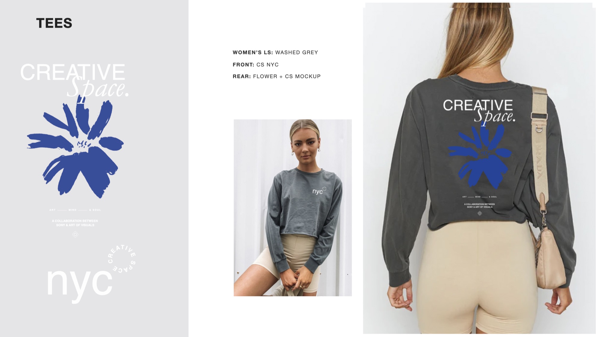 Apparel design: Line sheet · Crewneck
