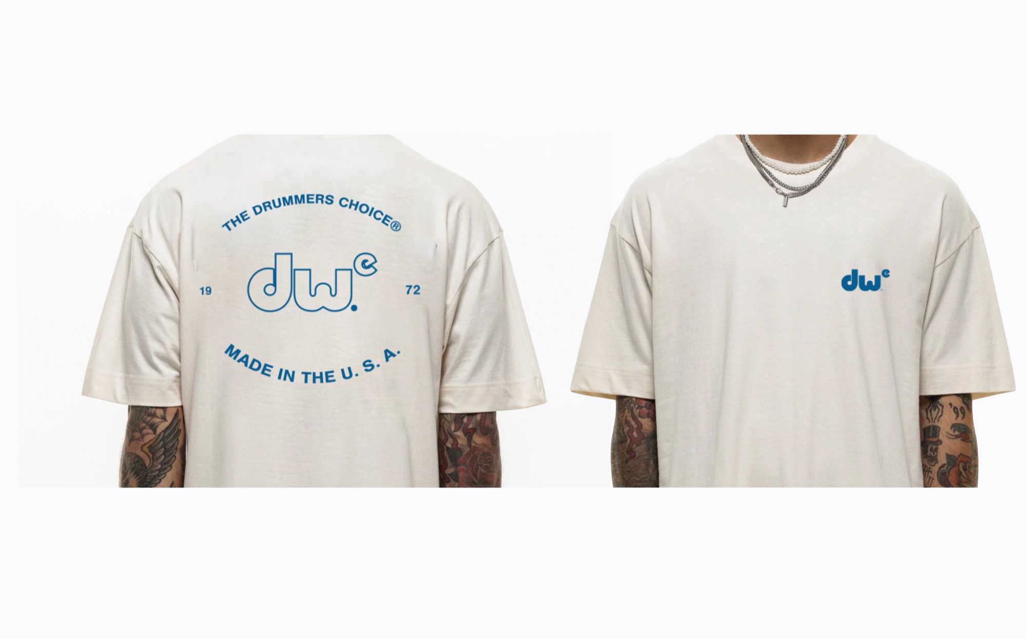 Apparel design: DW Drums · Tee
