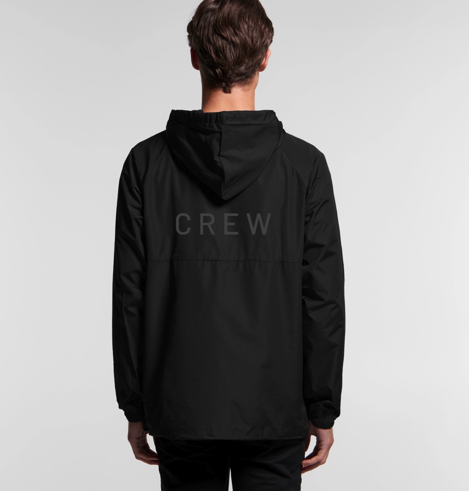Apparel design: Art of Visuals · Crew windbreaker