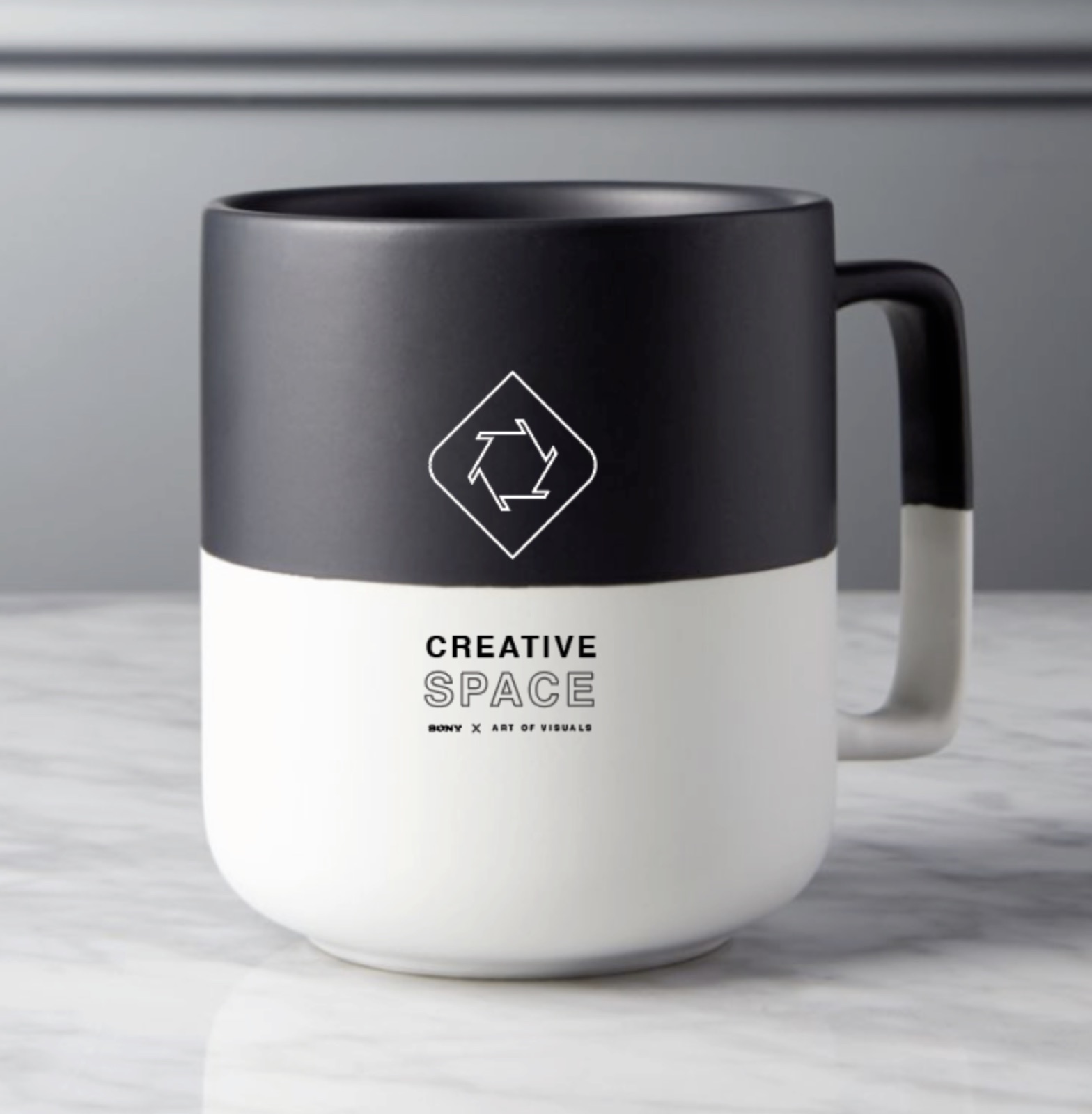 Apparel design: Creative Space · Mug