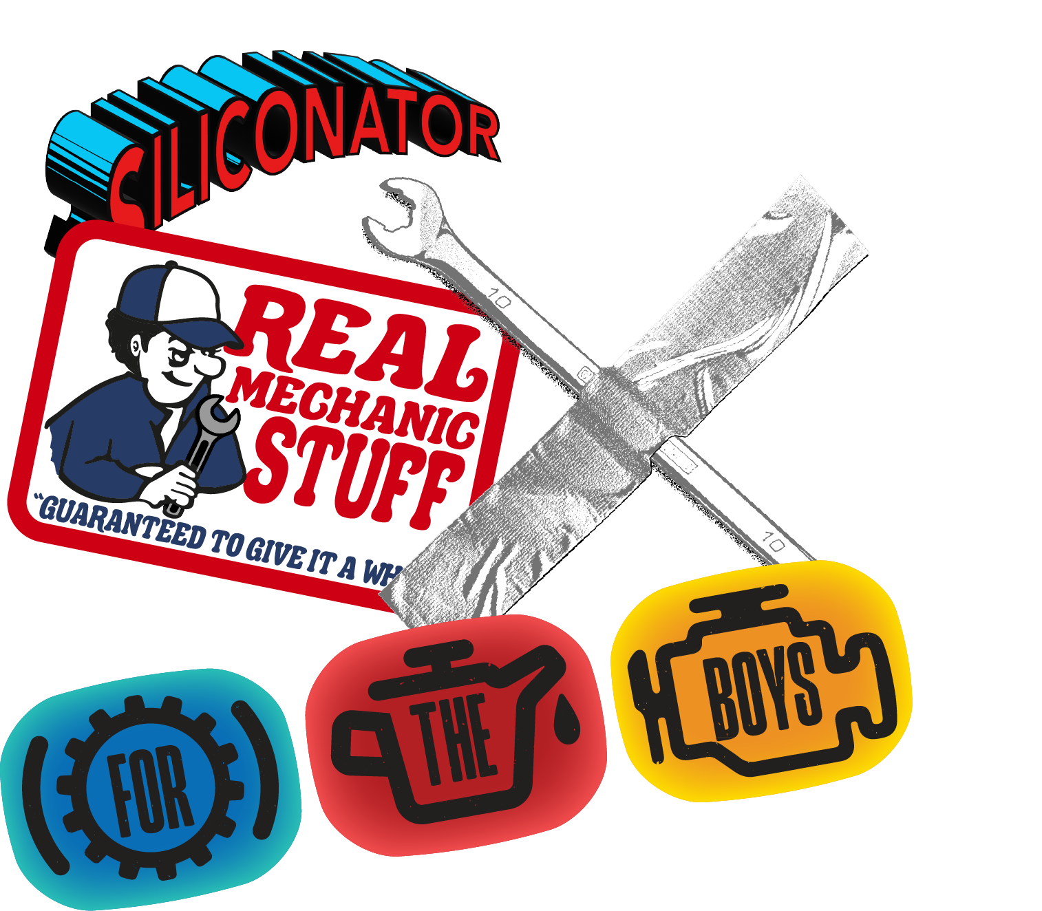 Real Mechanic Stuff Stickers