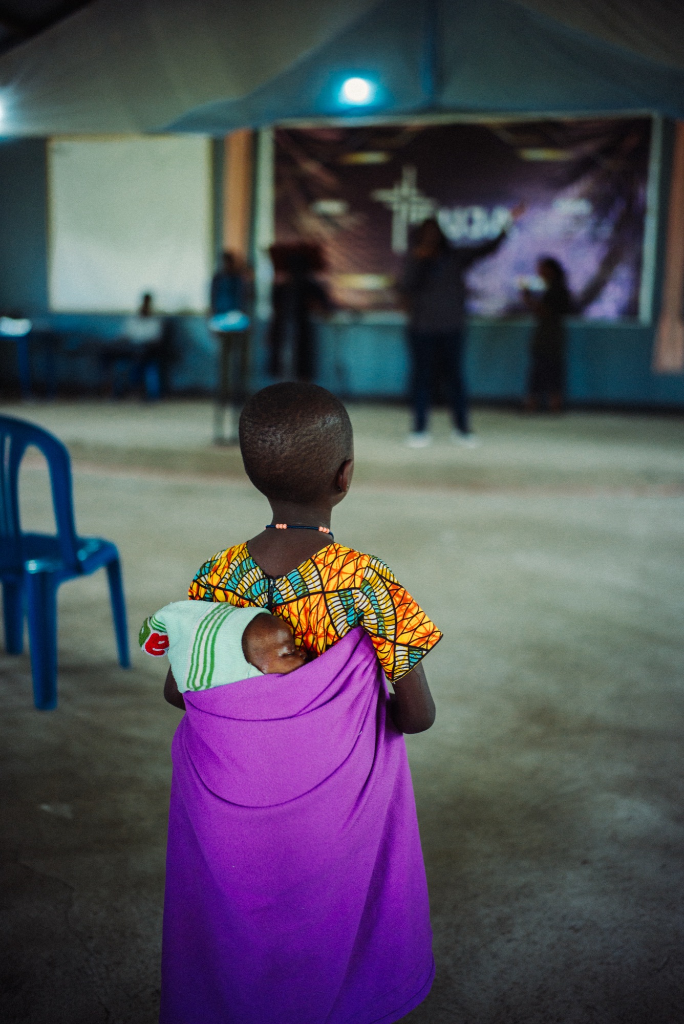 Giving side, Uganda: Mother and daughter